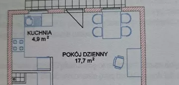 Mieszkanie kawalerka 30,9m2 Gdańsk Zaspa