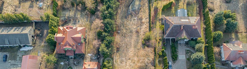 Piękna działka z ogrodem w okolicy lotniska