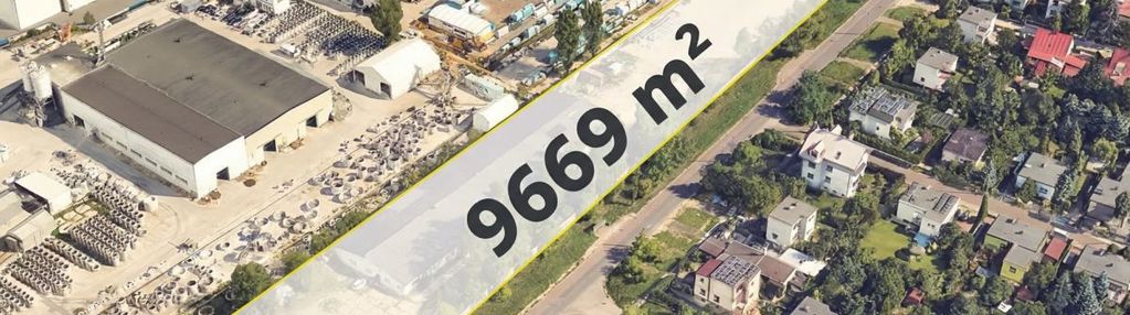 Działka 9669 m² + hala 1963 m²| do a1 5 min |