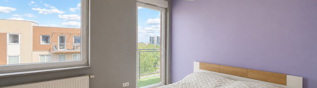 54,6 m2 | 3 pokoje z balkonem | 6 piętro | huby |