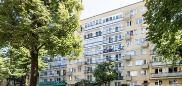 3 pokoje przy metrze stary mokotów blok z cegły