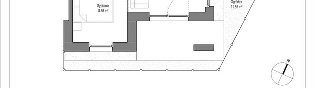 Gdańsk zaspa parter z ogródkiem wysoki standard