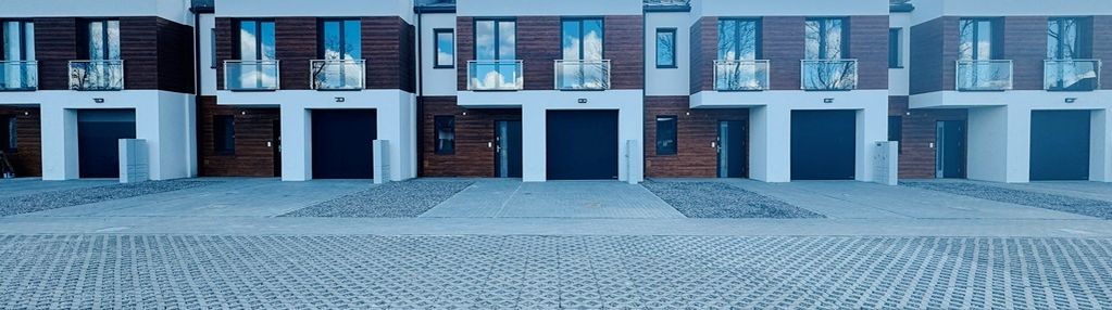 Gotowa szeregówka|garaż w bryle|głogów młp