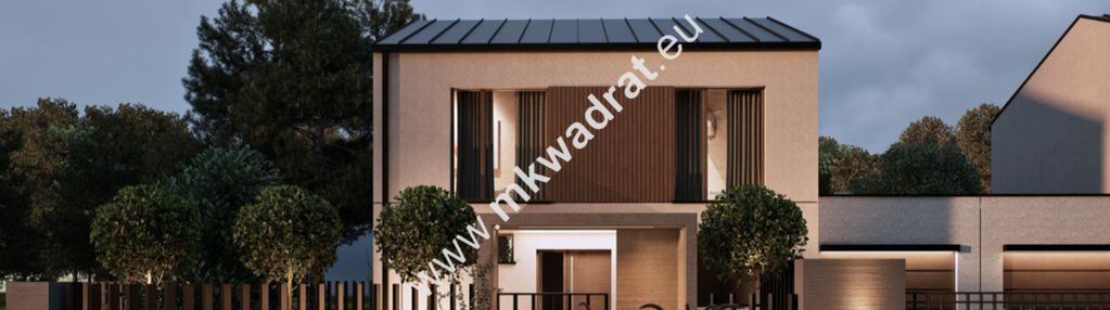 Działka z projektem małego osiedla