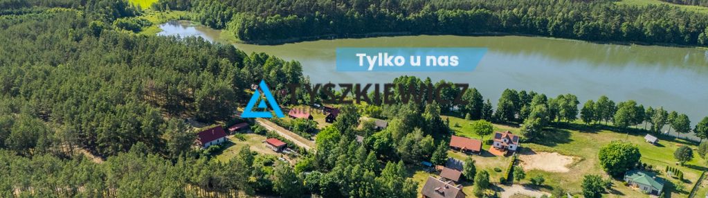 Działka z zabudową rekreacyjną | 100m od jeziora!