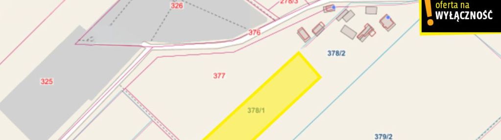 Działka 4994 m2 w miedzierzy powiat konecki