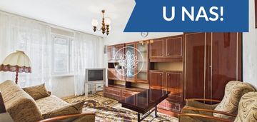 3 pokoje, balkon, 47m2, 1 piętro, do remontu