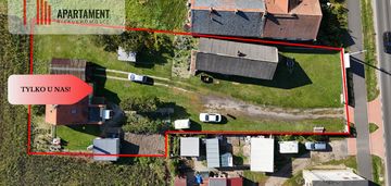 Dom 130 m² + budynek gos. 107 m² | przyczyna górna