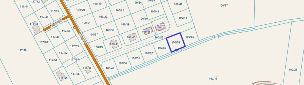 Działka o pow.0,05 ha na sprzedaż murzynowo leśne