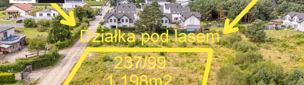 3 działki budowlane | uzbrojone | orle | pod lasem