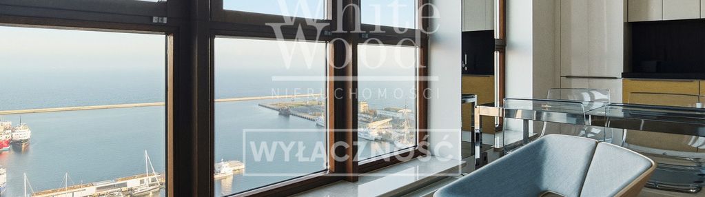 Apartament sea towers 20 piętro widok na morze