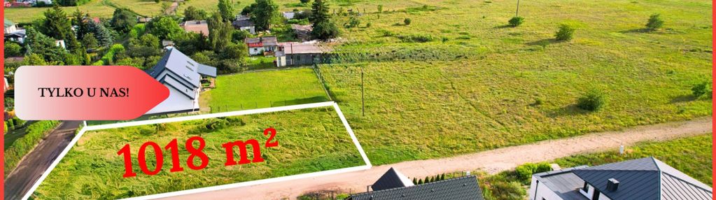 Działka budowlana 1018 m² w prądach!