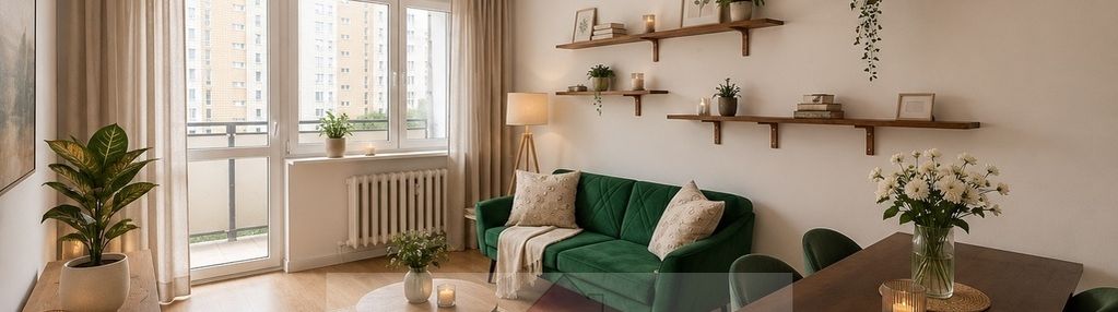 3 pok. 61m² | zielone osiedle | parking | balkon