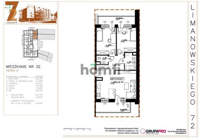 Rozkładowe m3 do zamieszkania - pierwotny