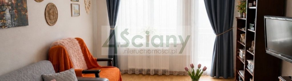 Klimatyczne, 2-pokojowe mieszkanie z loggią