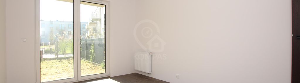 Dwustronne, słoneczne mieszkanie z 2 ogródkami