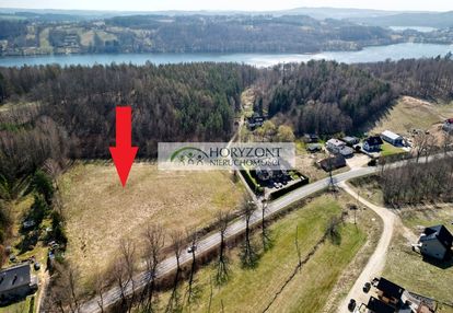 Brodnica górna działka na wzgórzu przy lesie