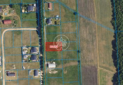 Działka budowlana 1118 m² – kruszyn krajeński