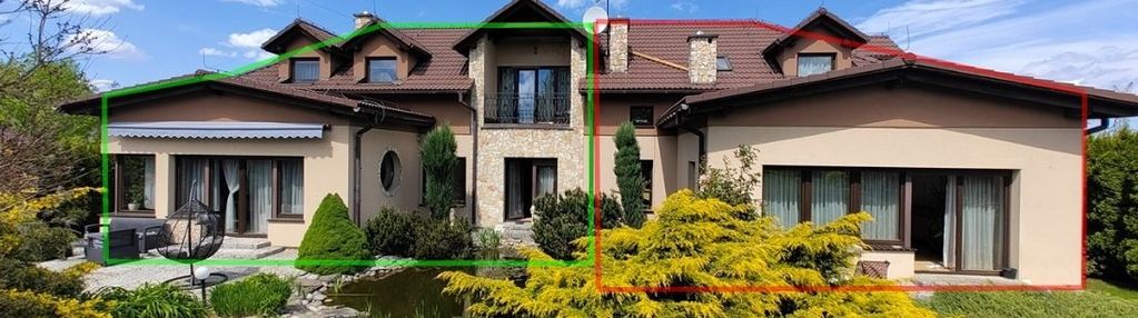 Dom 330 m² na 1700 m² działki 2 mieszkania