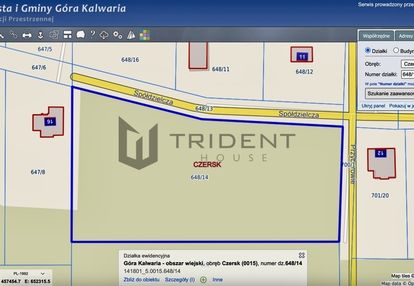 Działka z możliwością podziału w  czarsku!