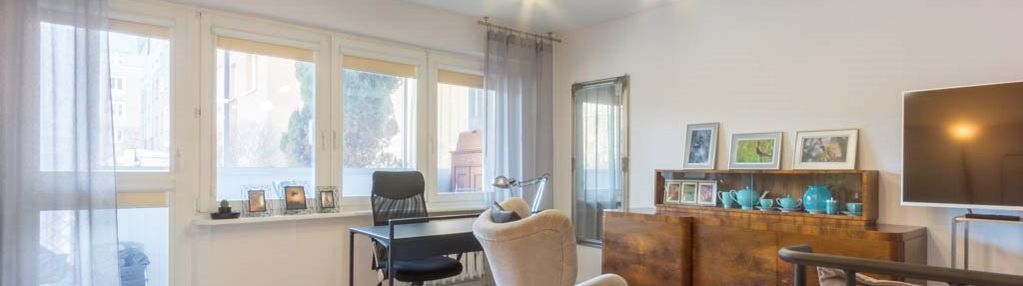 2 oddzielne pokoje * balkon z ogródkiem * centrum