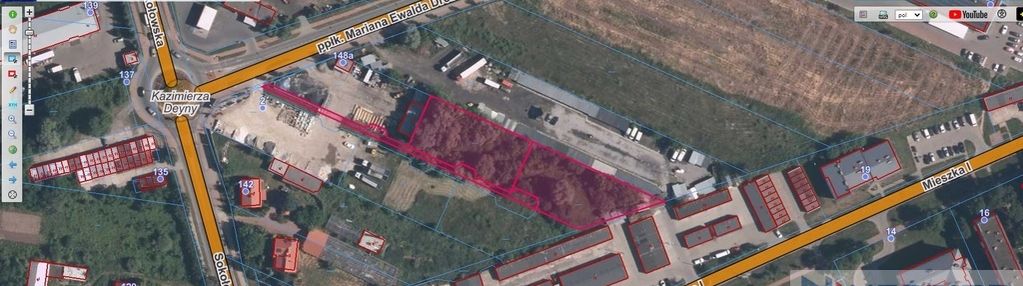 Działka dla inwestora przemysłowa ul.drobika