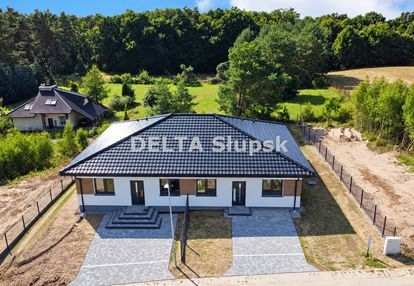 ⭐ nowy parterowy dom pod słupskiem | ogród, taras