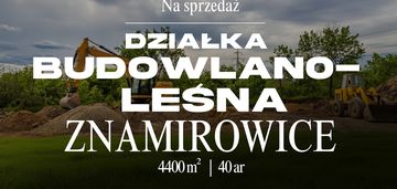 Działka budowlana z lasem w  okolicy jeziora 44ar