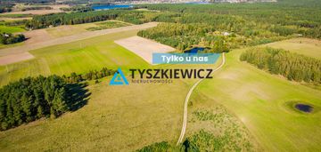 Działka o powierzchni 5,30 ha w gminie kościerzyna