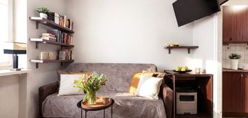 Kawalerka 18,9 m² , 9 piętro z widokiem