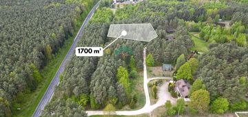 Działka w ciszy oraz klimatycznym otoczeniu
