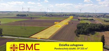 Działka usługowa radonia 5,9 ha