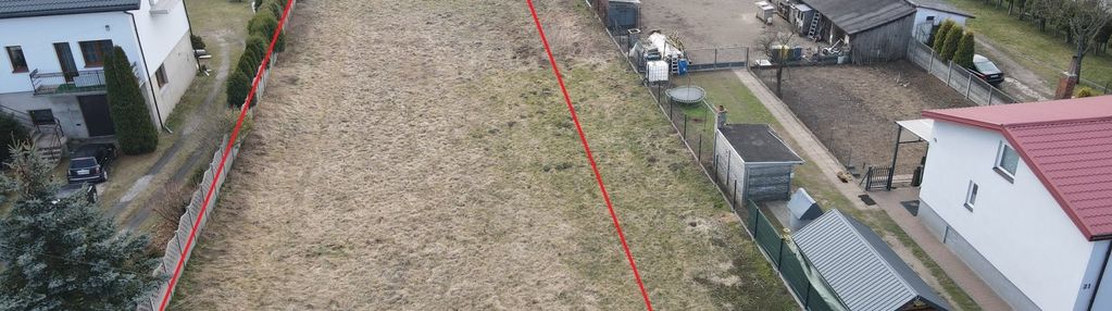 Działka na sprzedaż – dojazd z dwóch stron