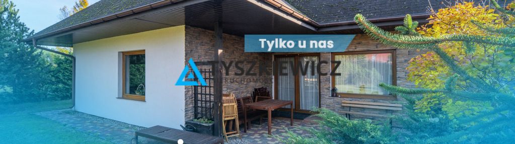Piękny dom z ogrodem nad rzeką- czarna woda