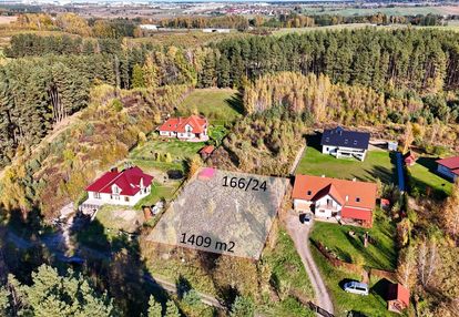 Działka z mediami w otulinie lasu - dorotowo