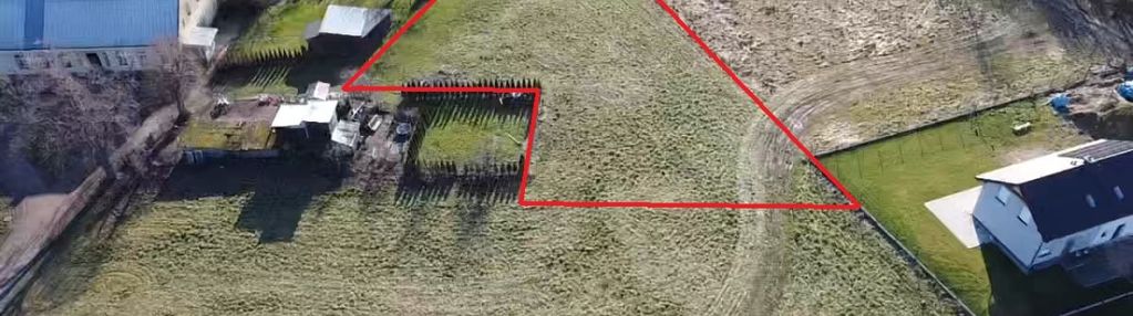 Działka budowlana czymanowo 1334mkw