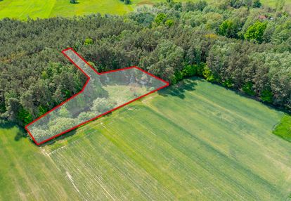 Budowlana 2300 m² ze stawem i zielenią