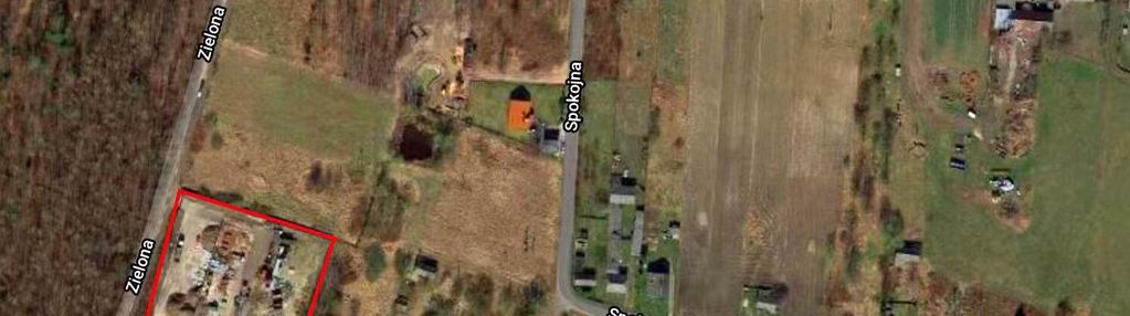 Działka budowlana ogrodzona 63zł/m2 26km od cz-wy.