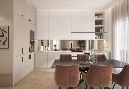 3 pok. przy rzece, wys. 311 m2, cena za wykończone mieszkanie