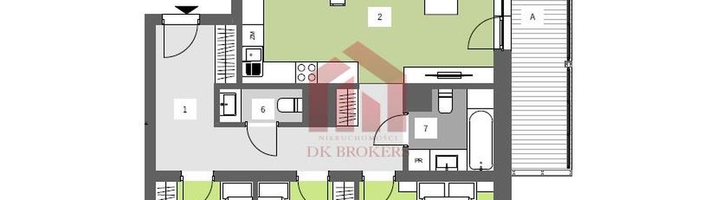 Gotowe 2 balkony 4 pokoje 7500/m2