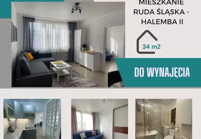 Mieszkanie 2 pokojowe Ruda-Halemba II, wyposażone