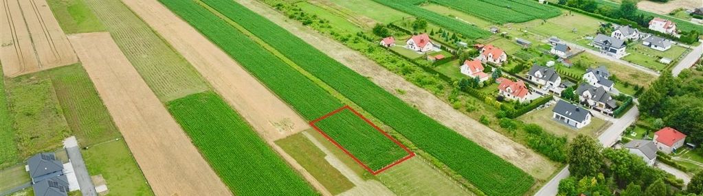 Działka budowlana 1300 m2 bębło