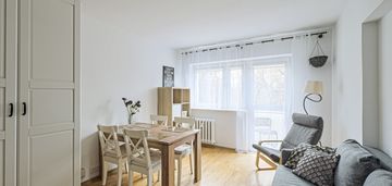 Odnowione dwupokojowe na sadach żoliborskich