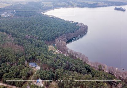 Działka budowlana nad jeziorem objęta mpzp