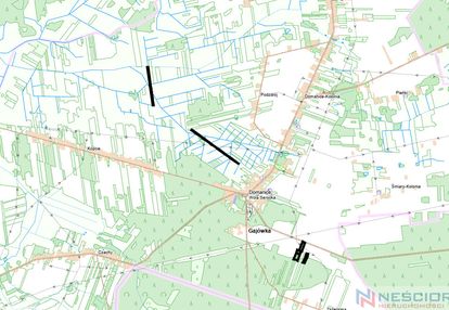 Działki rolne domanice 6zł/m2