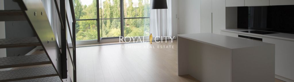Luksusowy loft w qubik z widokiem na park.