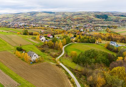 Działka budowlana widokowa bobowa 15 ar !