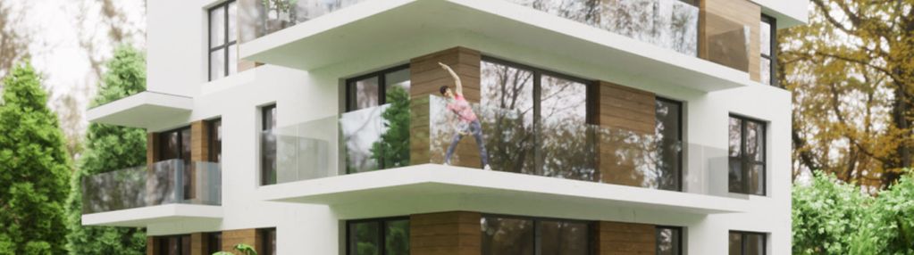 Apartament 4-pokojowy z ogrodem.