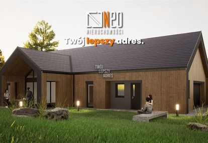 Nowoczesny,parterowy dom z podwójnym garażem,12ar.