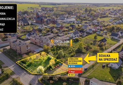 Uzbrojona działka budowlana | wierzchucino | morze